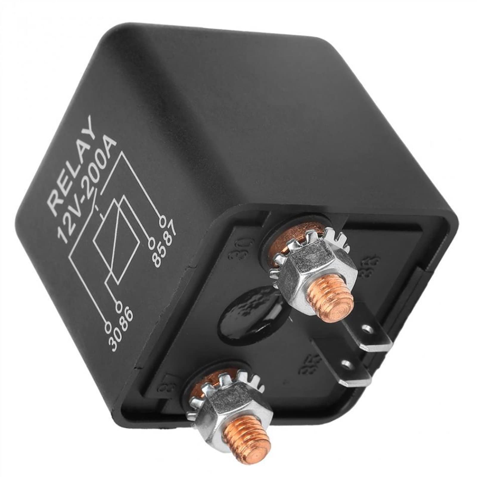 Relé para automóvil y camión, motor automotriz 24V/12V 200A/100A/120A tipo continuo modular (24V1.8W120A)