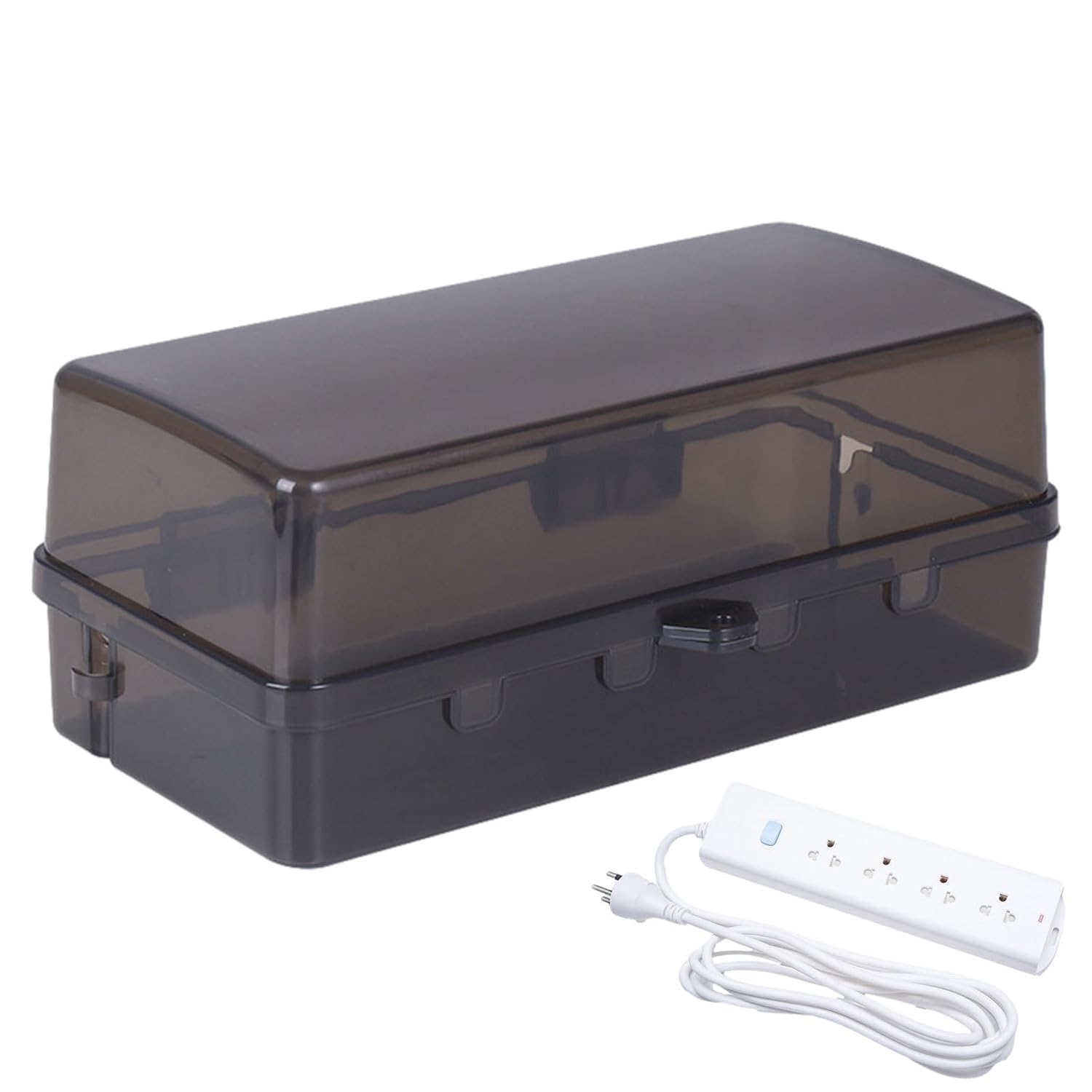 Outdoor Power Strips Box, Waterproof Cable Management Box, AntiTheft