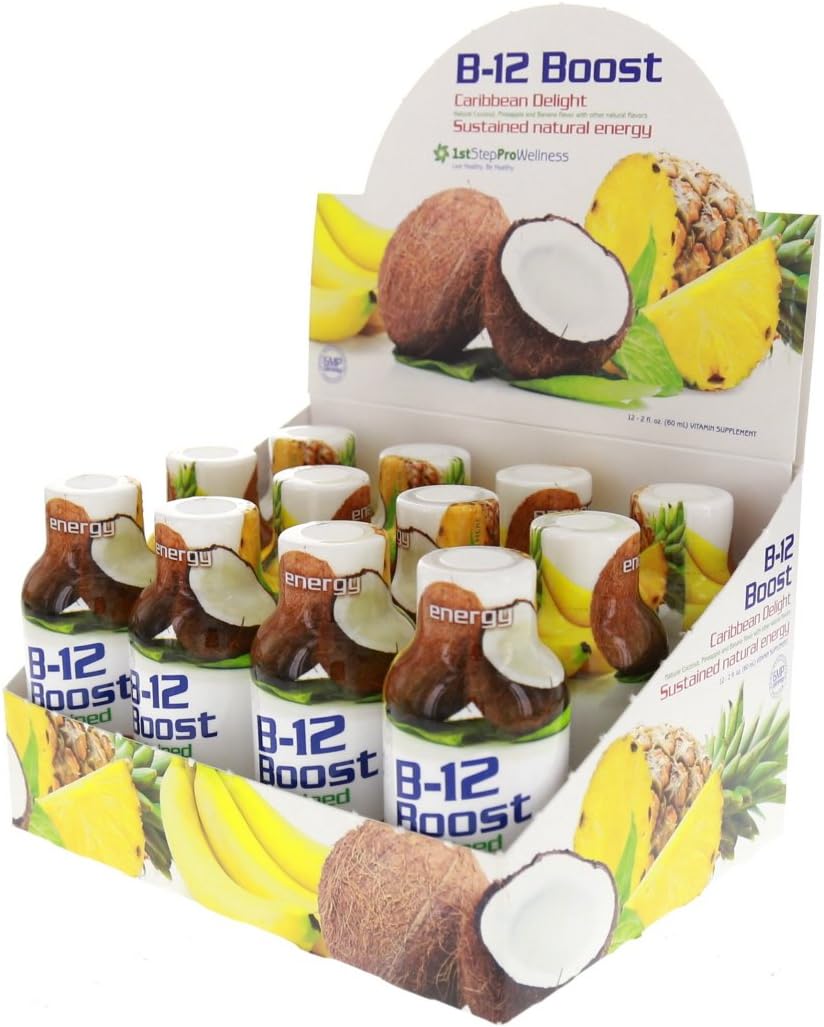 1st Step High Performance Fitness B-12 Boost, 12-2oz Bottles 1st Step High Performance Fitness B-12 Boost, 12-2oz Bottles