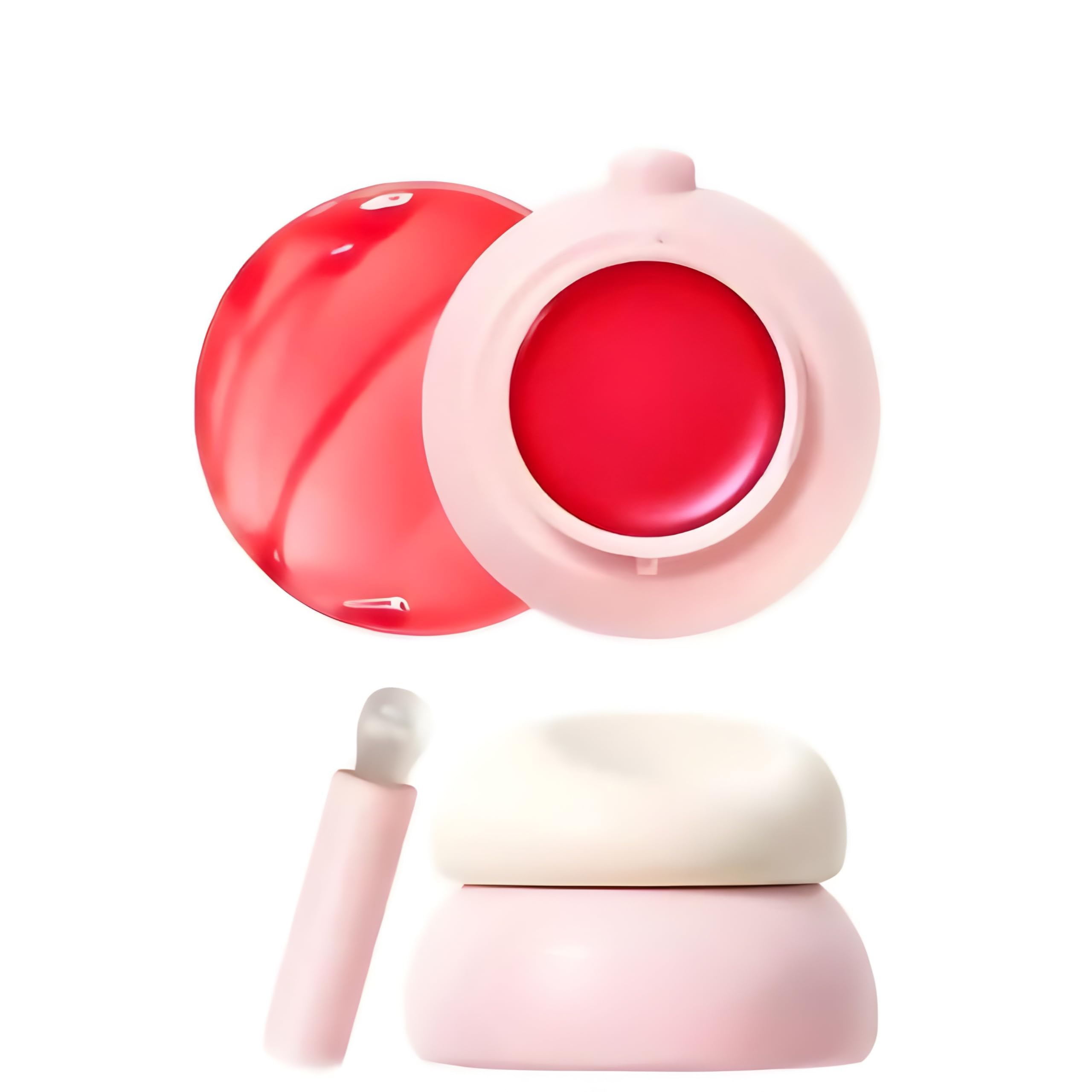 Bajajbeautyshop Pocket Lip & Cheek Jam with Built-In Brush | Hydrating Glossy Jam-Like Formula | Pocket-Size Multi-Use Lip & Cheek Tint for Jelly Glow Finish (Watermelon)-image-33