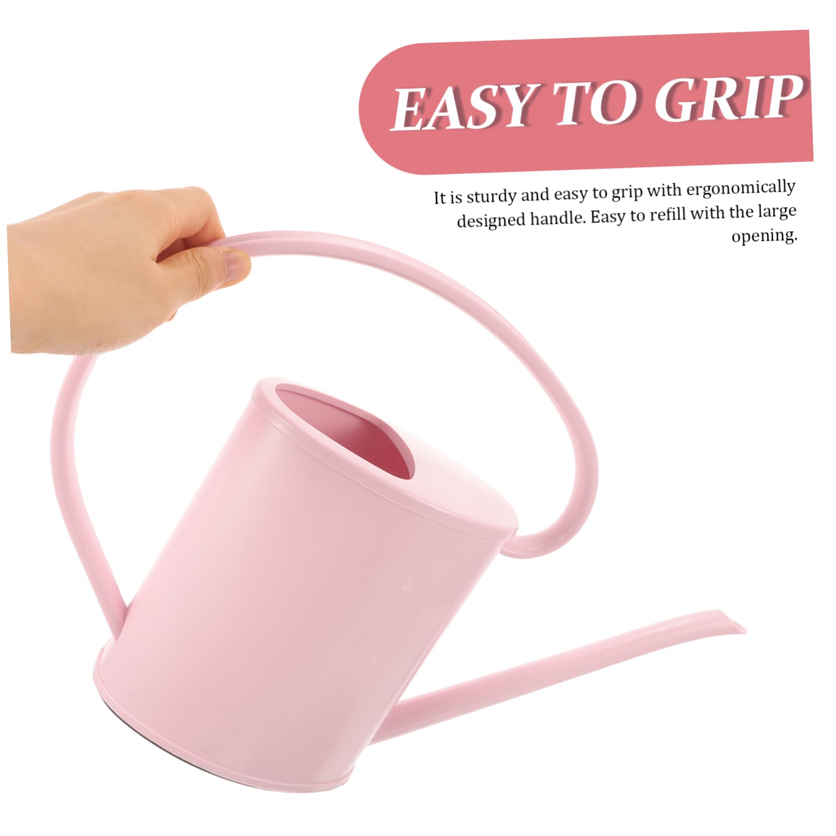 YARNOW 2pezzi Annaffiatoio Da Giardino Beccuccio Per Piante Ufficio e Giardino Materiale Di Qualità Design Semplice e Funzionale
