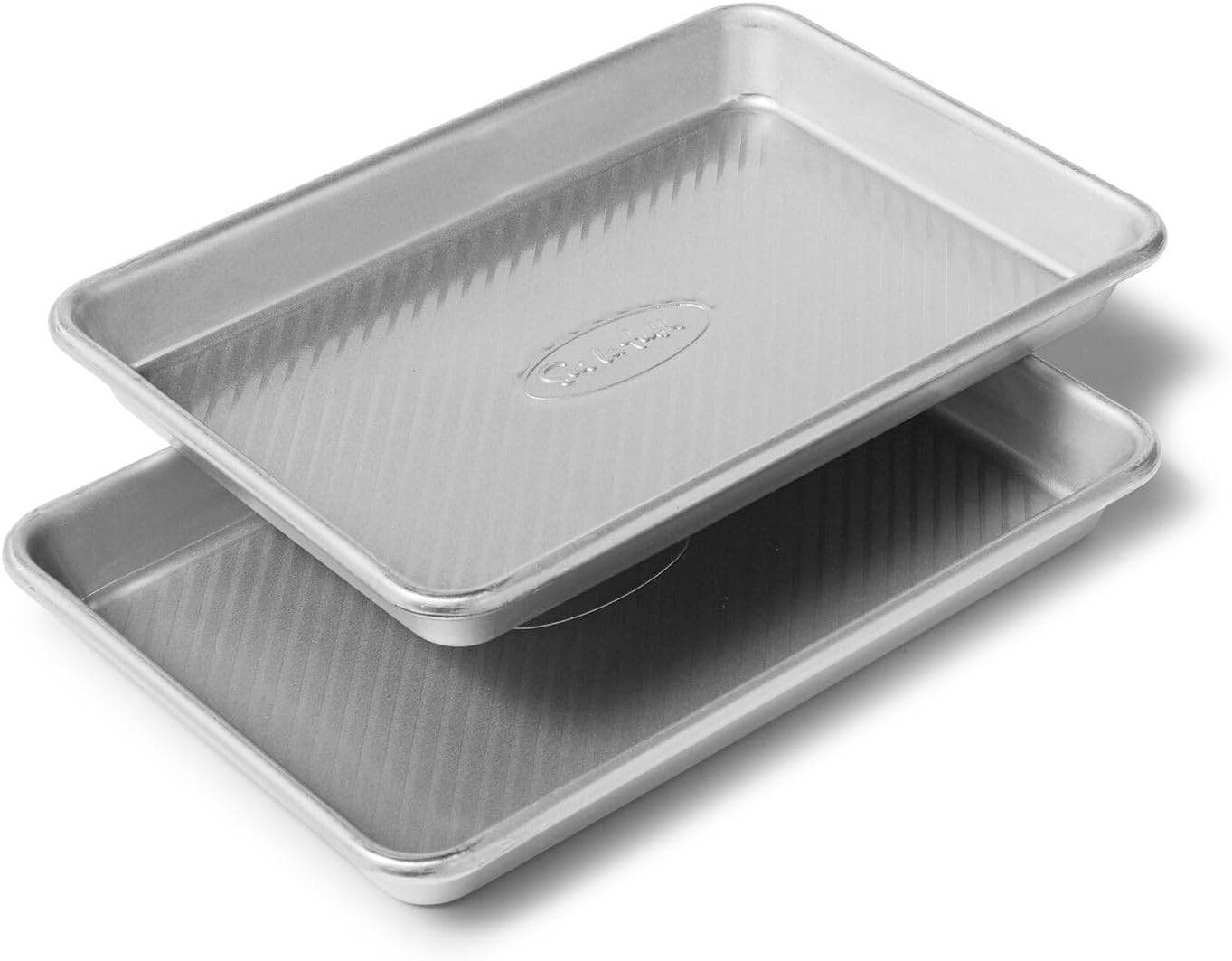 Sur La Table Platinum Pro 1/8 Sheet Pan, Set of 2, Gray