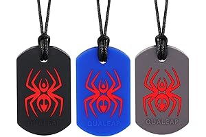 XTREME TOUGH SPIDER Sensory Chew Necklace for Chewers