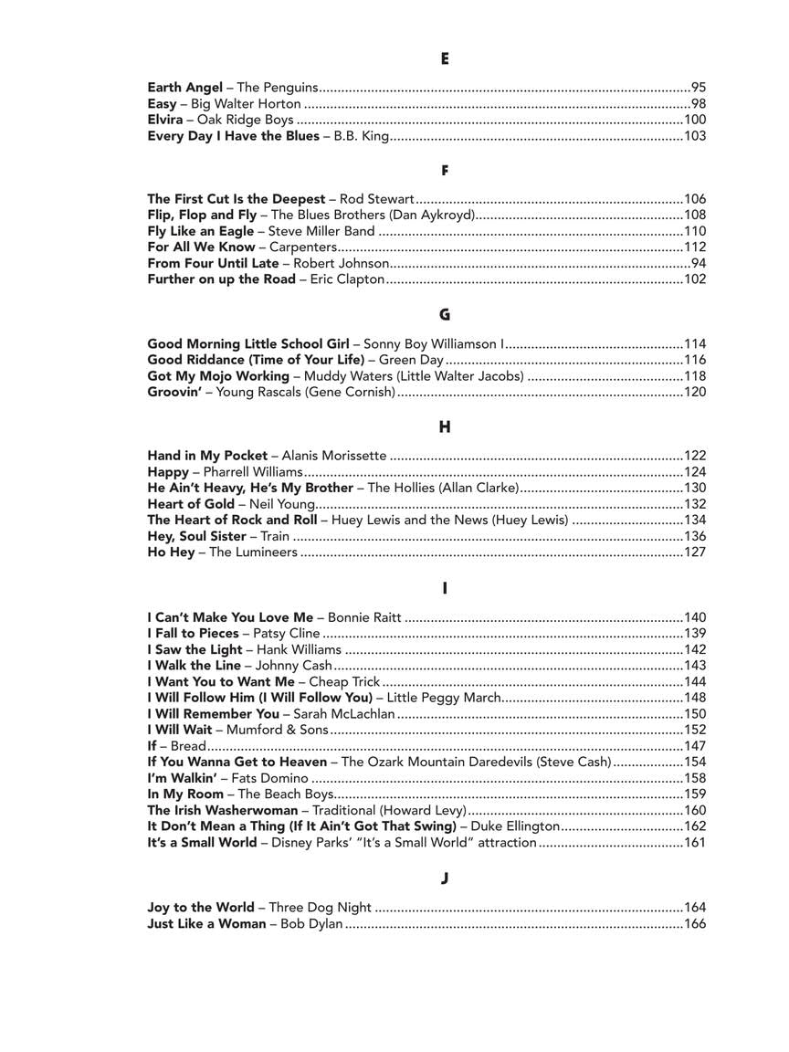 Harmonica Fake Book.