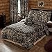 Realtree Max-4 Twin Comforter Set, 3 Piece Camo Comforter Set, Polycotton Fabric, Twin Bed Comforter For Bedroom, Hunting & Outdoor,1 Comforter, 2 Shams & 1 Bedskirt