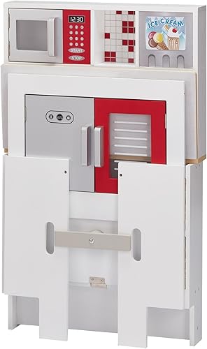 Miniatura 3 de Teamson Kids - Cocina plegable grande - Juego blanco