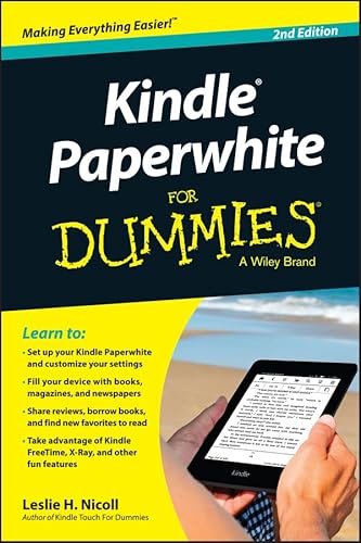 Kindle Paperwhite For Dummies