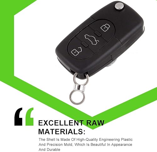 Miniatura 3 de SCITOO 3 botones de entrada remota sin llavero caso ajuste para Audi TT A4 A6 2001-2006 1PC FCC MYT8Z0837231