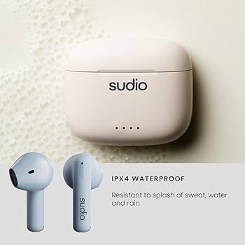 Apple - sudio ワイヤレスイヤホン Amazon.co.jp: SUDIO A1 (パープルレイン) ワイヤレスイヤホン