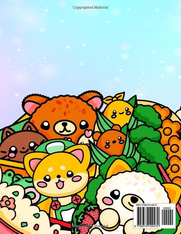 Cute and Cuddly vol.2: A Coloring Book Full of Adorable Things to Color and Love image 3