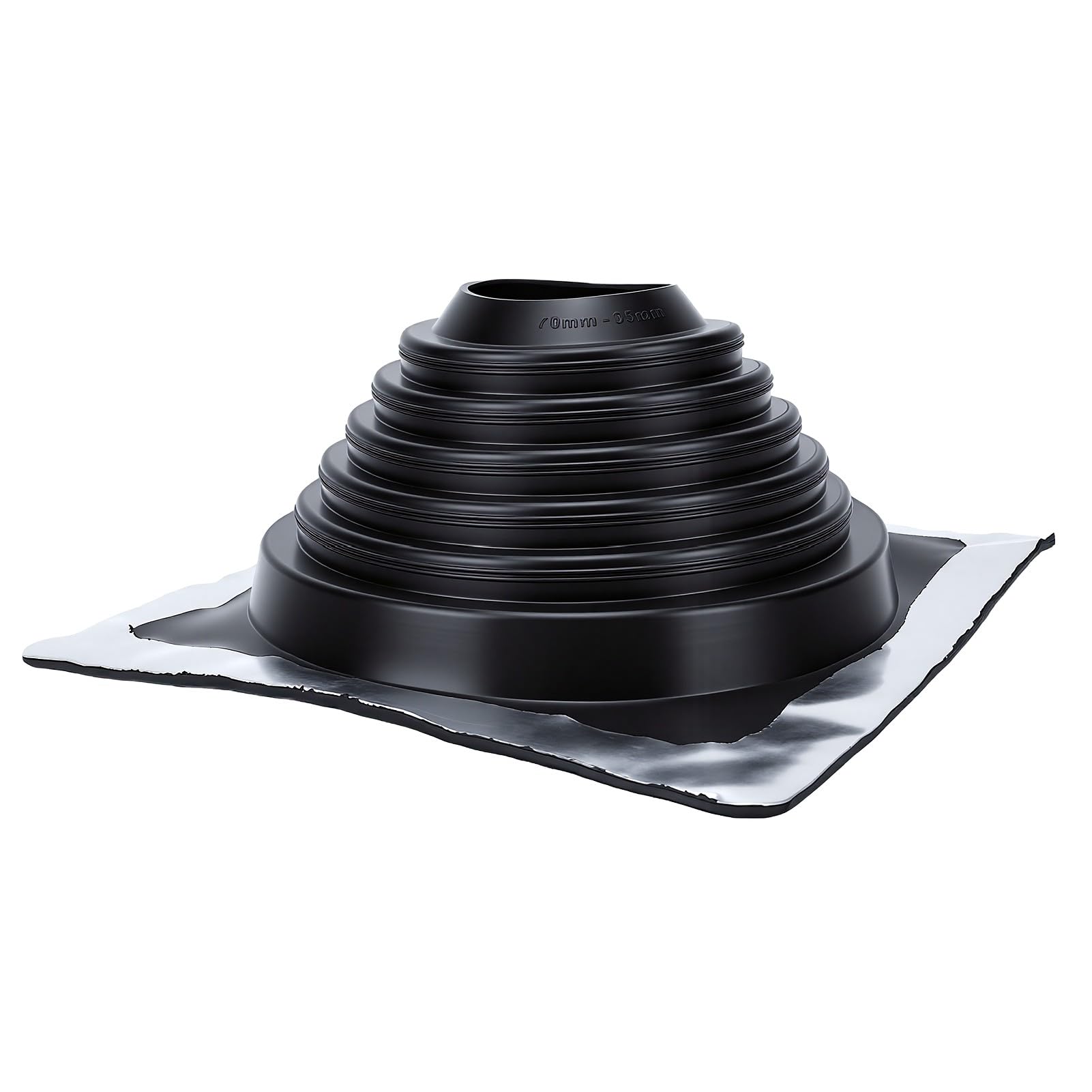 Evite filtraciones con esta bota de ventilación de techo de goma resistente a alta temperatura