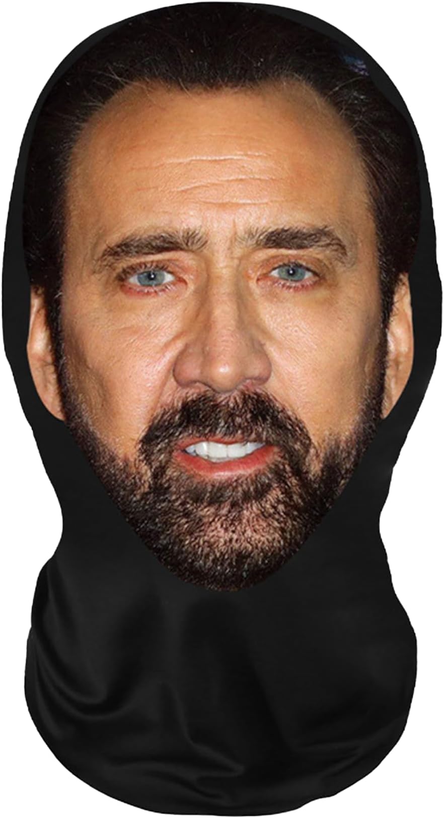 Realistic Celebrity Face Masks - Mesh Print Novelty Balaclava Hat for Cosplay, Props & Costumes