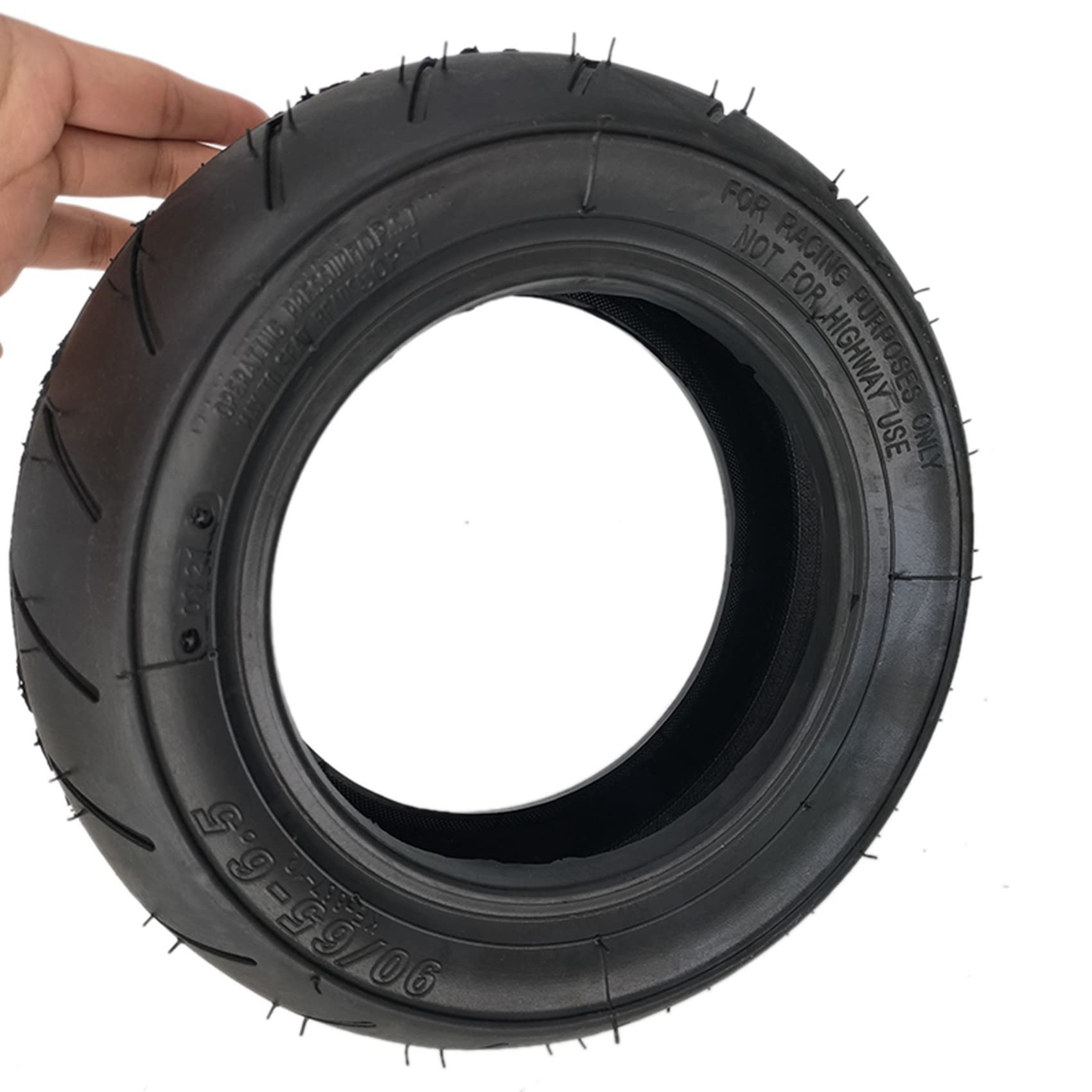 2X 90/65-6.5 Neumáticos sin cámara 11 neumáticos de vacío para scooter, 47Cc 49CC motocicleta Accesorios