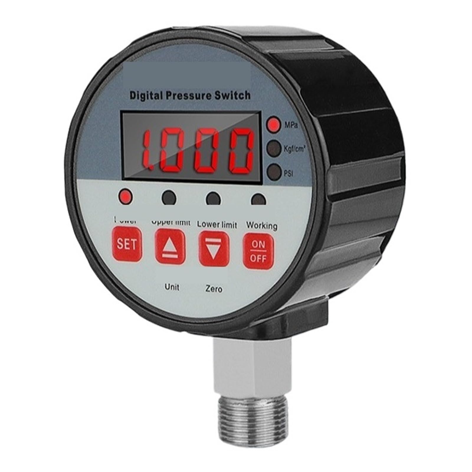 Manómetro Digital, Contacto Eléctrico De Vacío, Controlador Interruptor