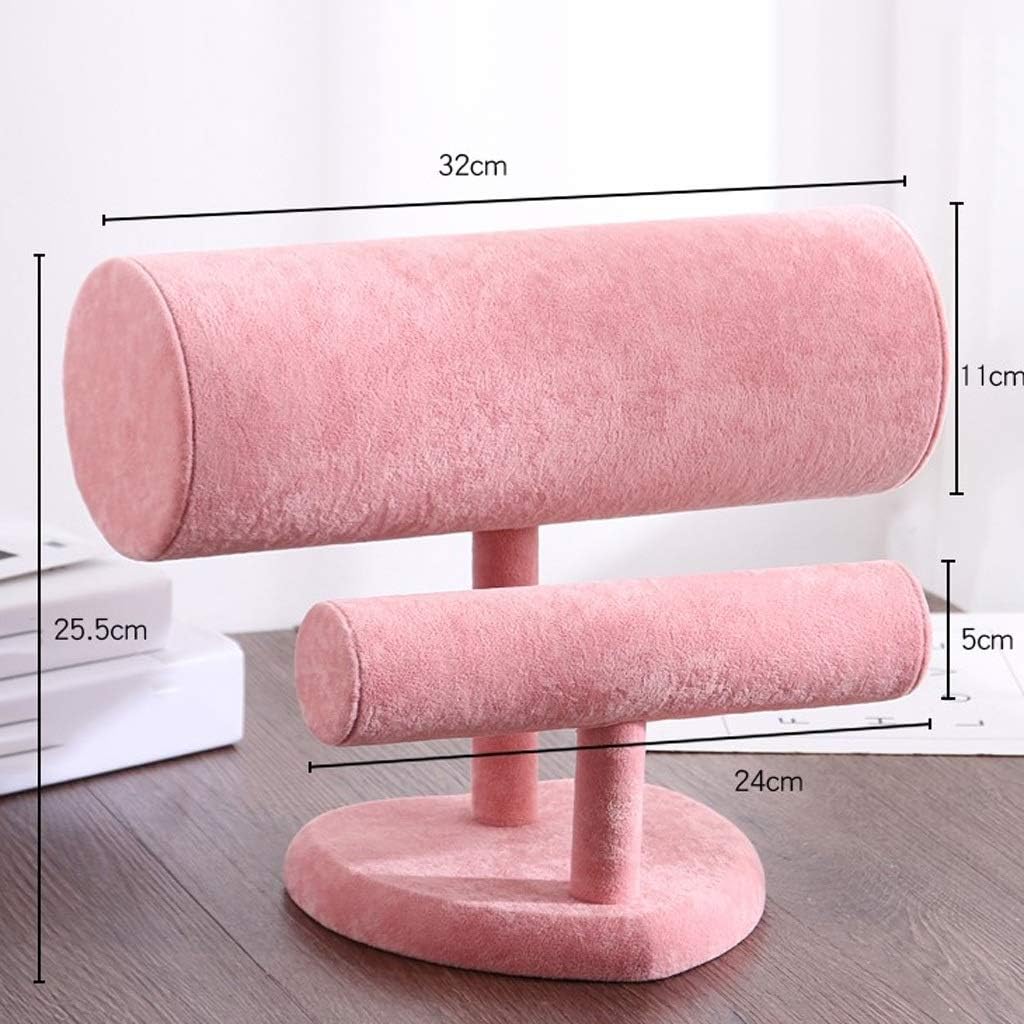 Hairband Storage Hairpin Jewelry Rack, Vertical Suede for Household Hair Rope, Tie and Headdress Display