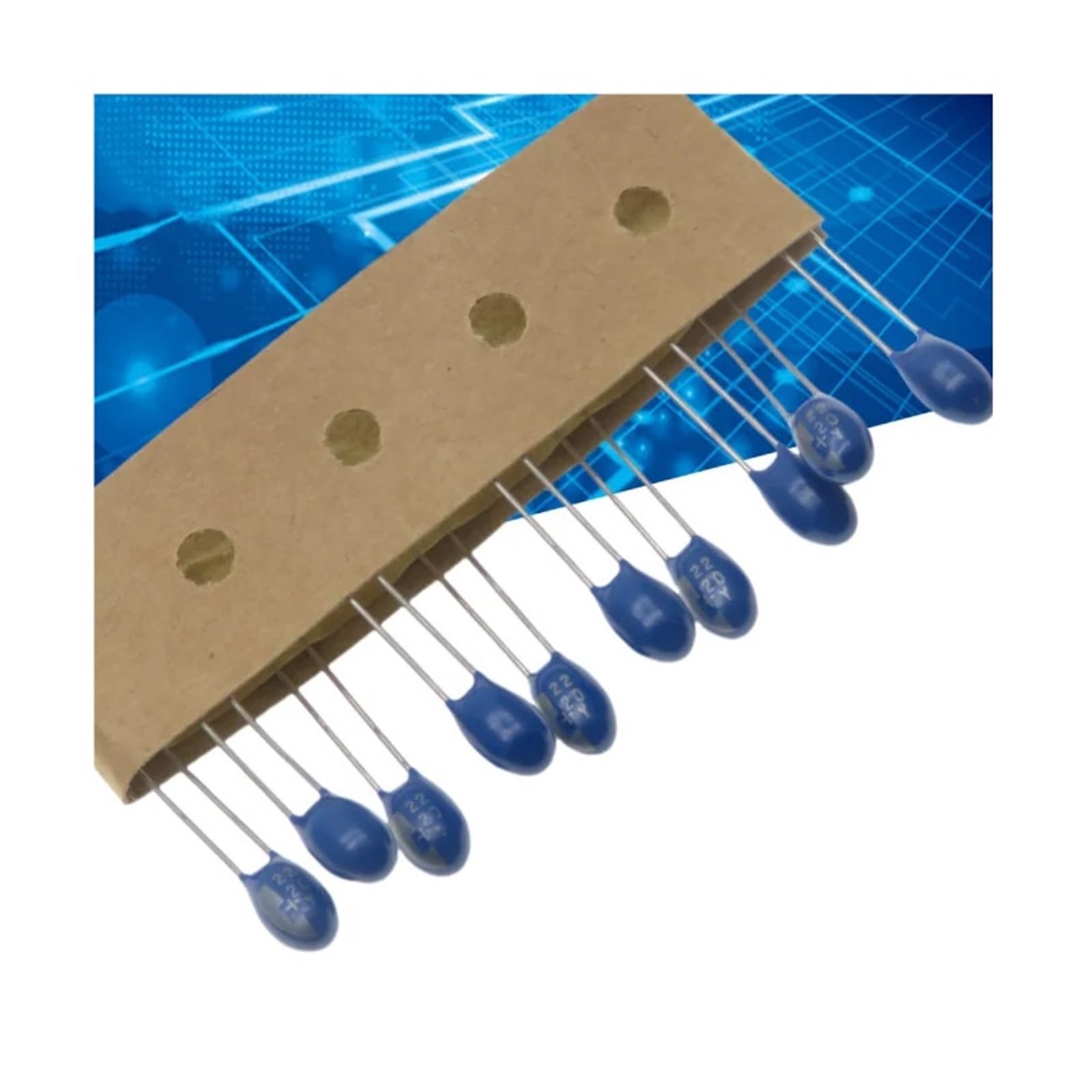 Condensateur tantale 22uF 20V pour remplacer un composant 25V ou 16V défectueux