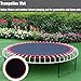 Syyavrrta Trampoline Replacement Mat for 6ft Trampoline Frame 36 Spring Attachments PP Jump Pad for Outdoor Indoor Use