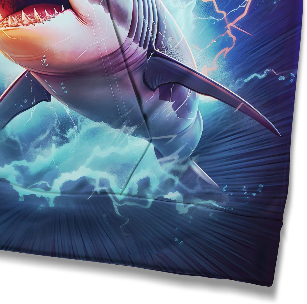 Men's 3D Printing Colorful Shark Cool Graphic Hoodie Hoodies Marine Organism Hooded Sweatshirts - Image 4