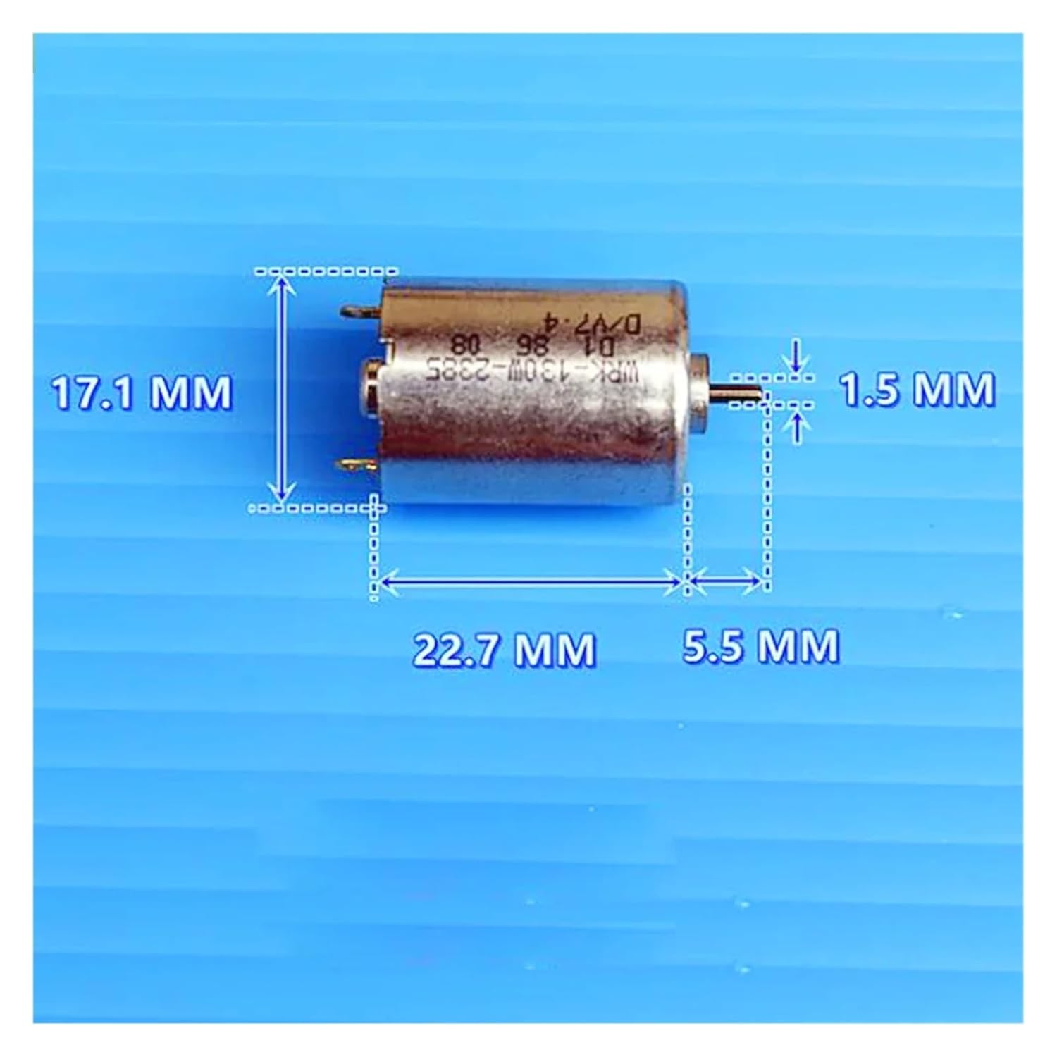 130ラウンドカーボンブラシ電子スターターDC 5V-7.4V 21000RPM 高速トイモデル ステアリングギア電子スターターアク