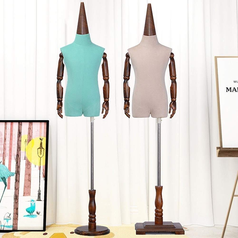 Mannequin Torso Mannequin Dress Form Torso Female Mannequin Torso Body Display Designer Show Child Model Props Detachable Clothing Match Wood