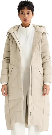 Orolay Womens Winter Long Maxi Down Puffer Coat with Hood