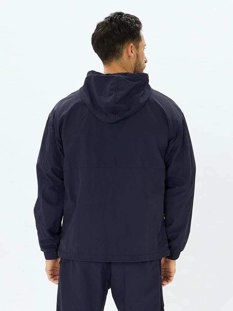 Amazon.co.jp: Canterbury RUGBY SHELL Zip HOODY Jacket, navy