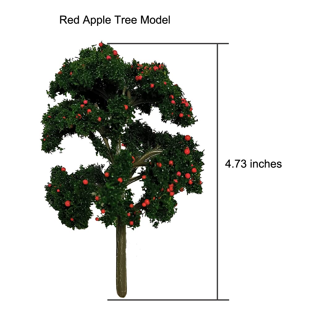 Rainforest Diorama Supplies Model Miniature Forest Plastic Toy Trees Bushes  Train Scenery Plant Crafts Weeping Willow Cedar Conifers Oak 8