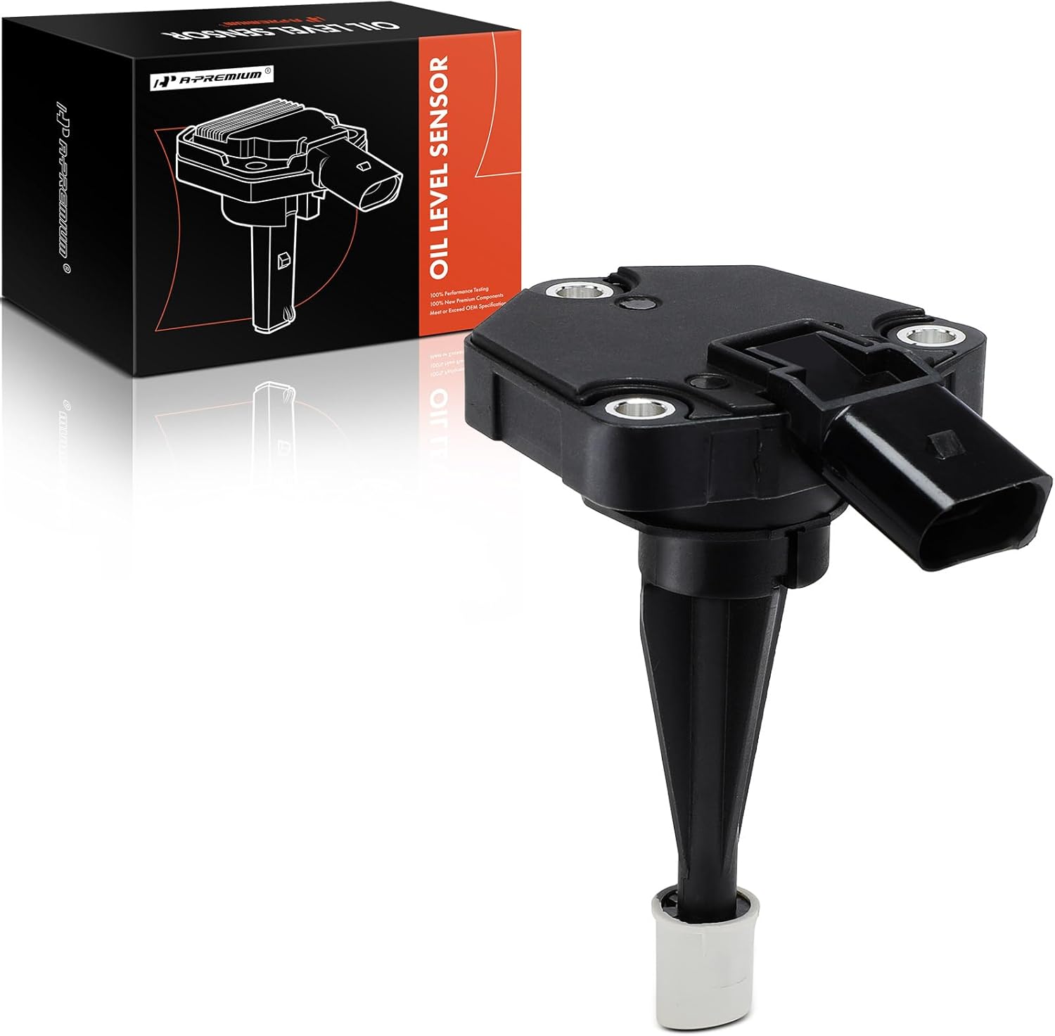 A-Premium Oil Level Sensor for Audi A4 A5 A6 A7 A8 Q5 Q7 allroad RS5 & VW Jetta Touareg - OE Direct Fit