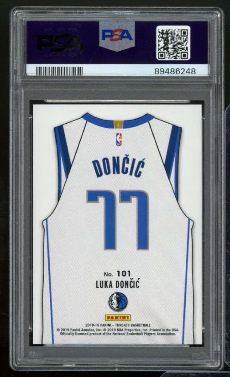 Amazon.com: Luka Doncic Rookie Card 2018-19 Panini Threads #101