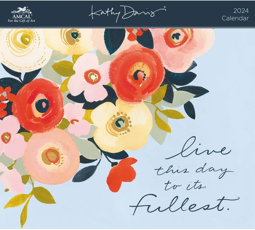 ACCO Brands, Davis Art Amcal 2024 Wall Calendar