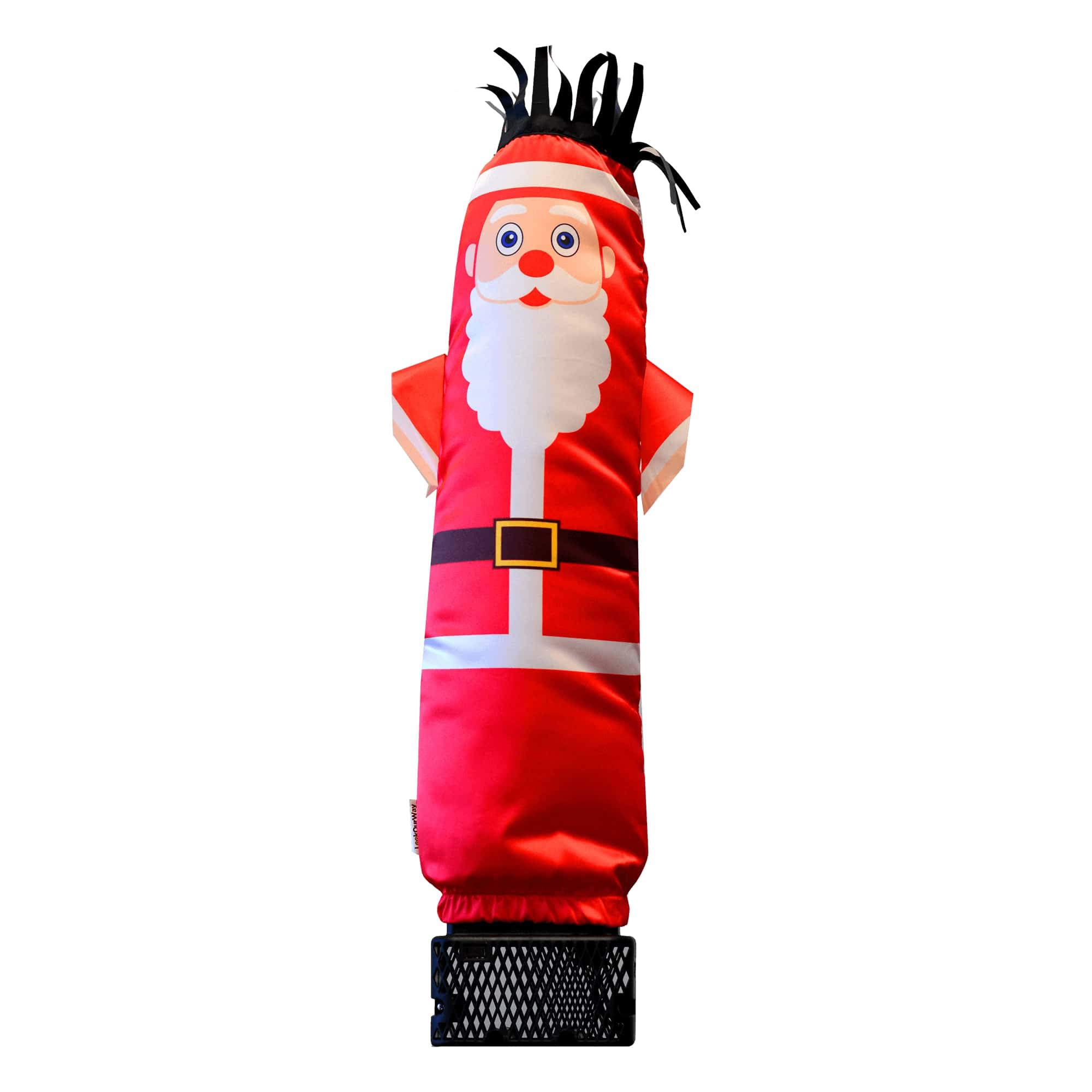 LookOurWay Mini Air Dancers Inflatable Tube Man Set Desktop Size, Christmas Santa