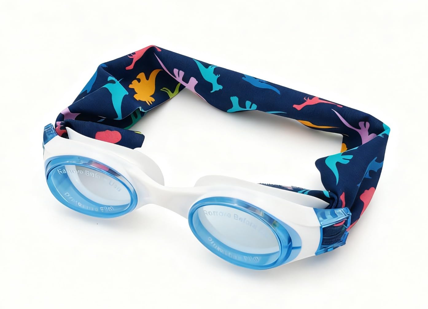 DOLFY Lunettes Piscine Enfant Fille Garçon 3-12 Ans Anti-Buée Étanches Protection UV