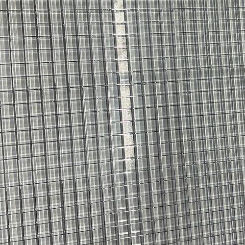 Image of KASTLITE para-Lite 5 Parabolic Louver Ceiling Light Cover - Visual Comfort Overhead Lamp Diffuser | 23-11 /16 inchx 47-11 /16 inch | 3 /4 inch X 3 /4 inch X 3 /8 inch Cell Size | Silver Polystyrene Shades, Grid-Style, 5-Pk