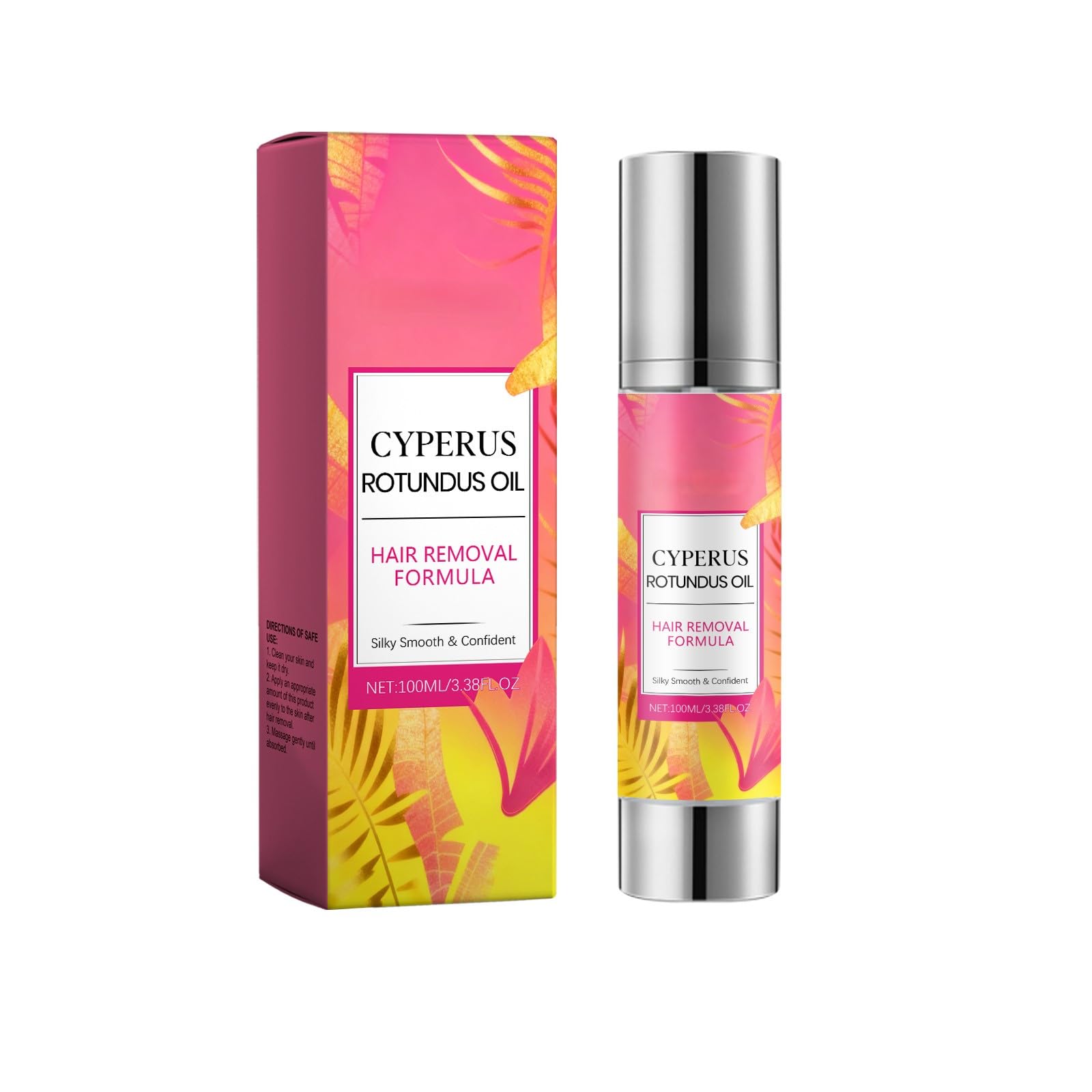 Renovia Cyperus Rotundus Oil for Hair Removal - 100ml Natural Cyperus Rotundus Oil, Reducing Body Hair Growth, Suitable for All Skin Types