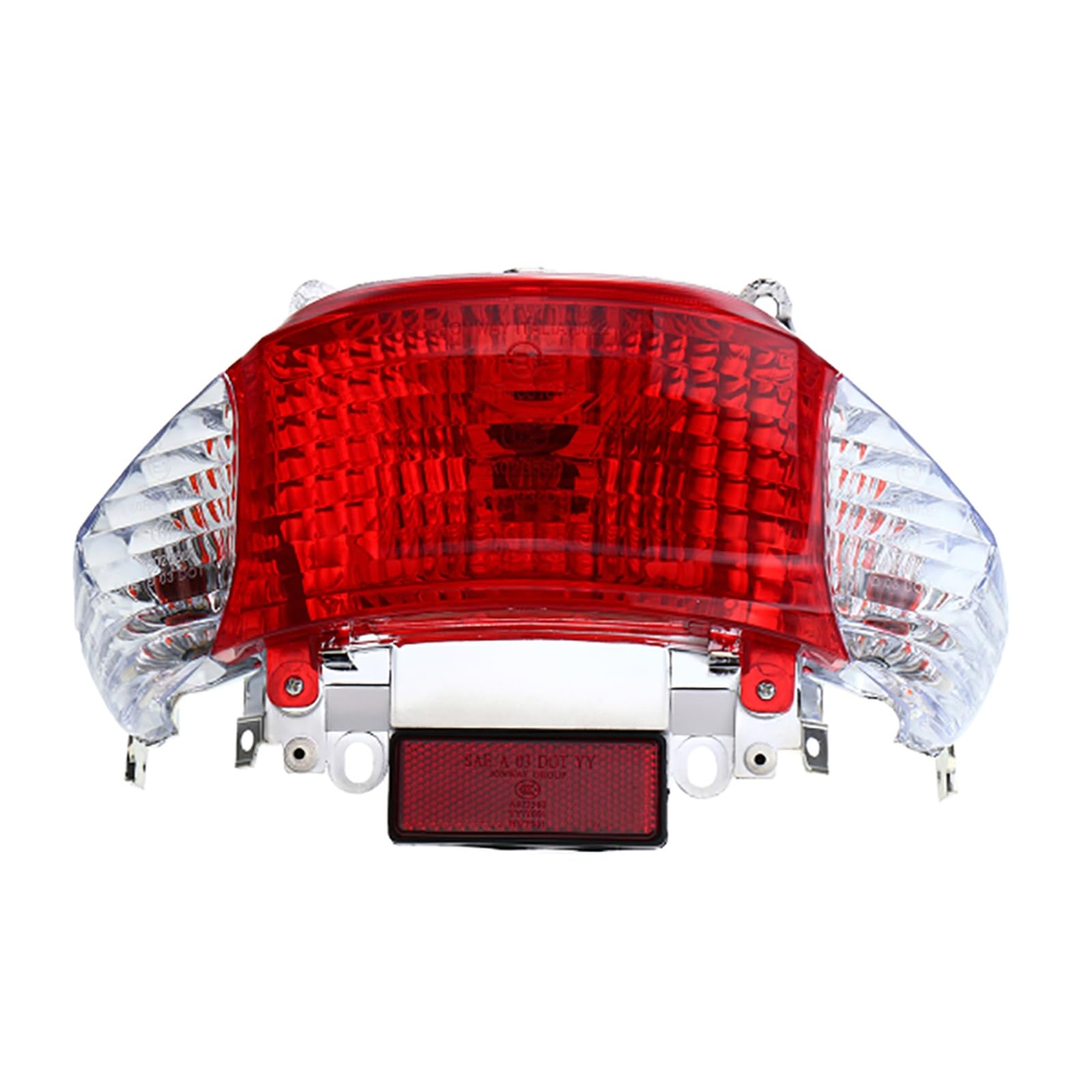 ABS Motorcycle Tail Light Assembly for Chinese 50cc GY6 Scooter Moped Tao Tao Sunny