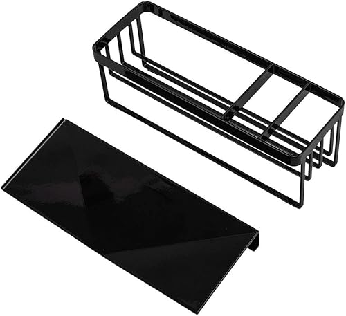 Miniatura 2 de YAMAZAKI Home Tower - Estante autodrenante para esponja y jabón, organizador de fregadero de cocina, soporte de metal con bandeja extraíble, acero