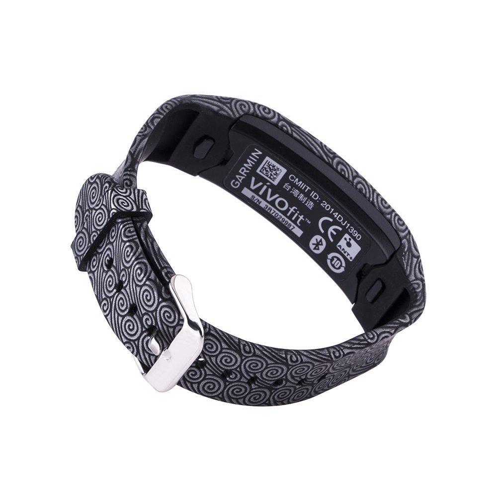 Cinturino Silicone Garmin Vivofit 1/2 - Ricambio Morbido Piccolo E Grande