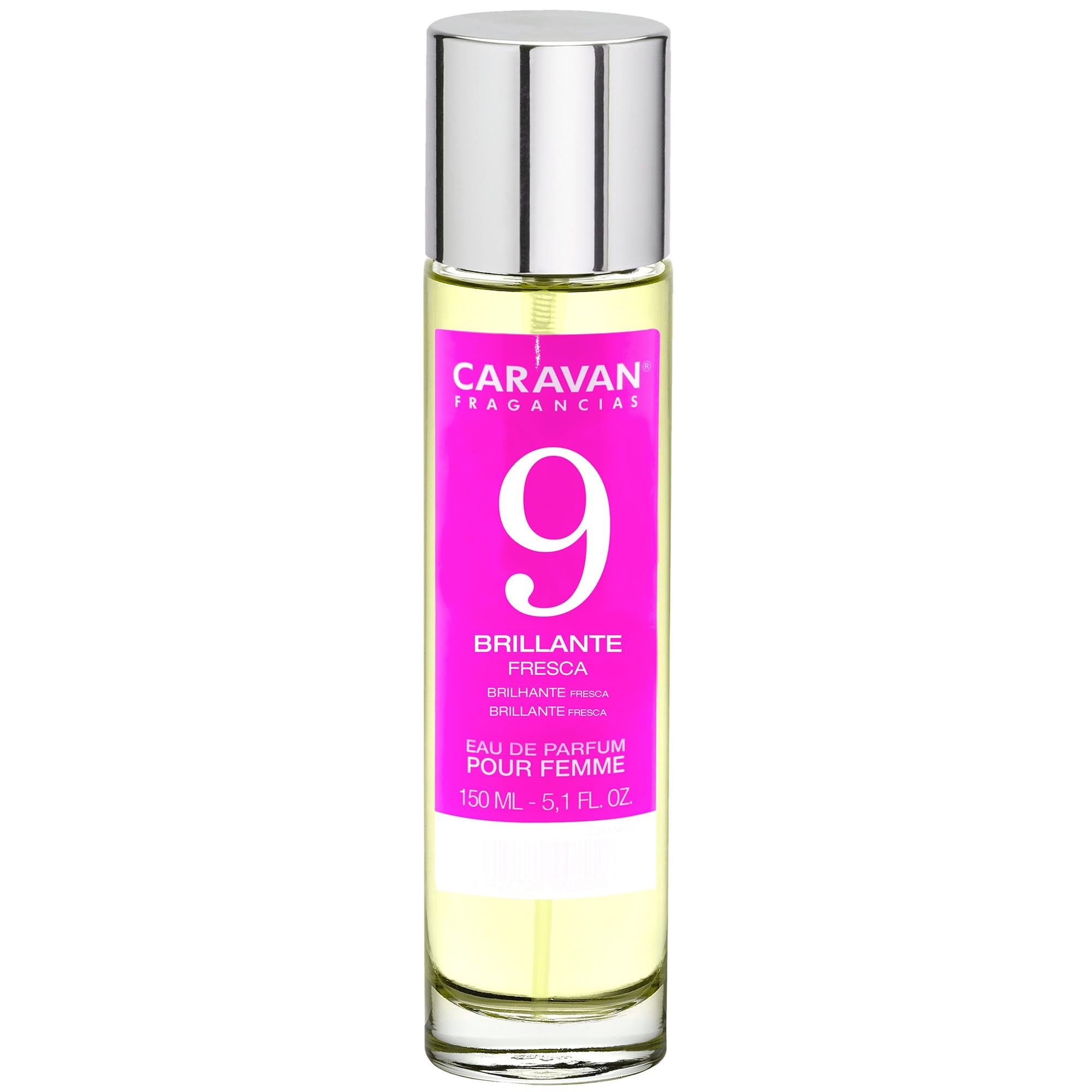 Set de 6x 150ml Caravan perfume de mujer Nº9