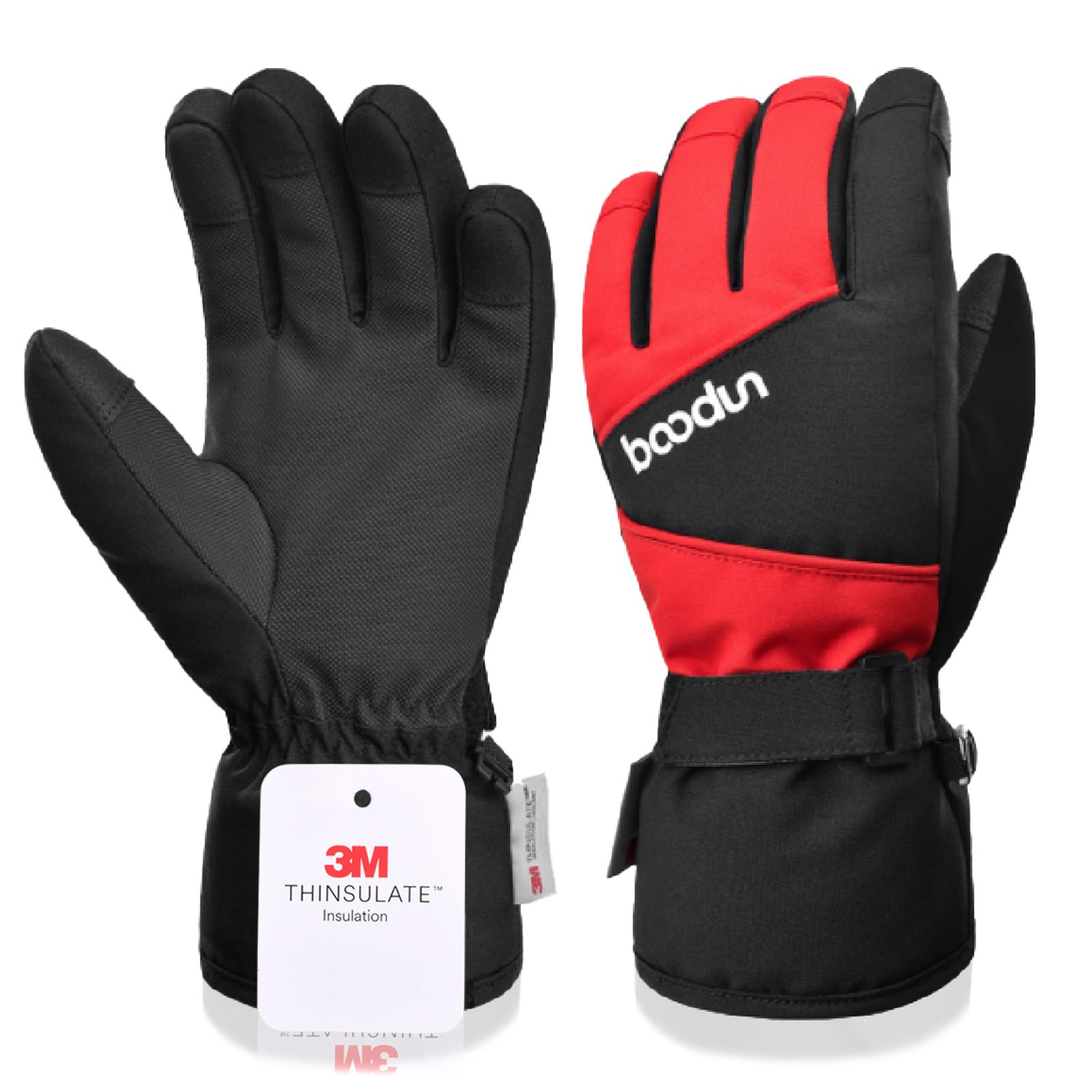 Azarxis Kids Ski Gloves Winter Warm Snow Glove for Boys Girls Cycling Snowboarding Skating