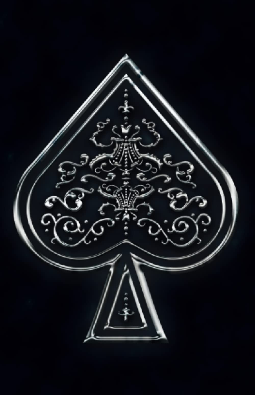 Composition Notebook Black Cover with Ace of Spades College Ruled: College Ruled Ace of spades Journal notebook for men or women. Card shark book for poker players, magicians and magic fans.
