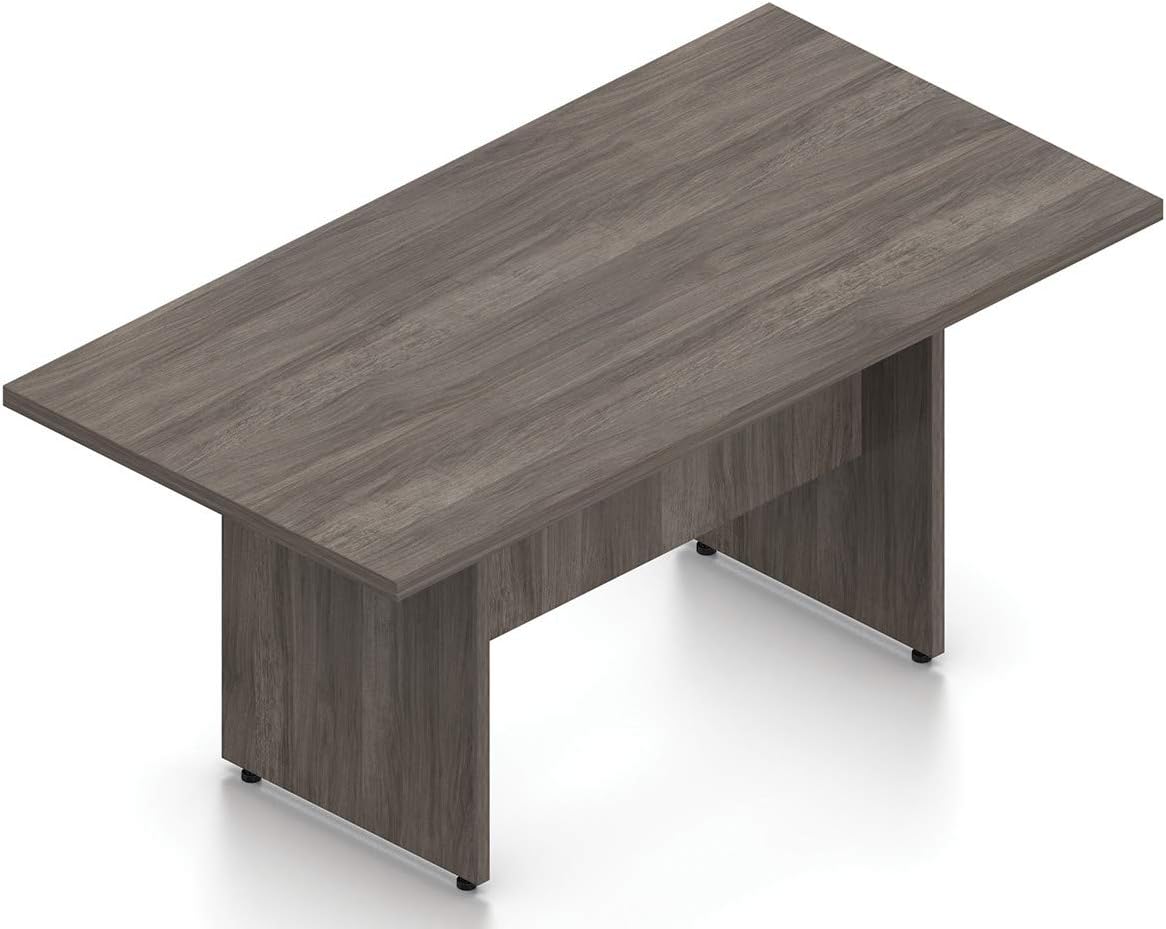 Offices To Go 8ft Contemporary Rectangular Conference Room Table in (American Espresso)