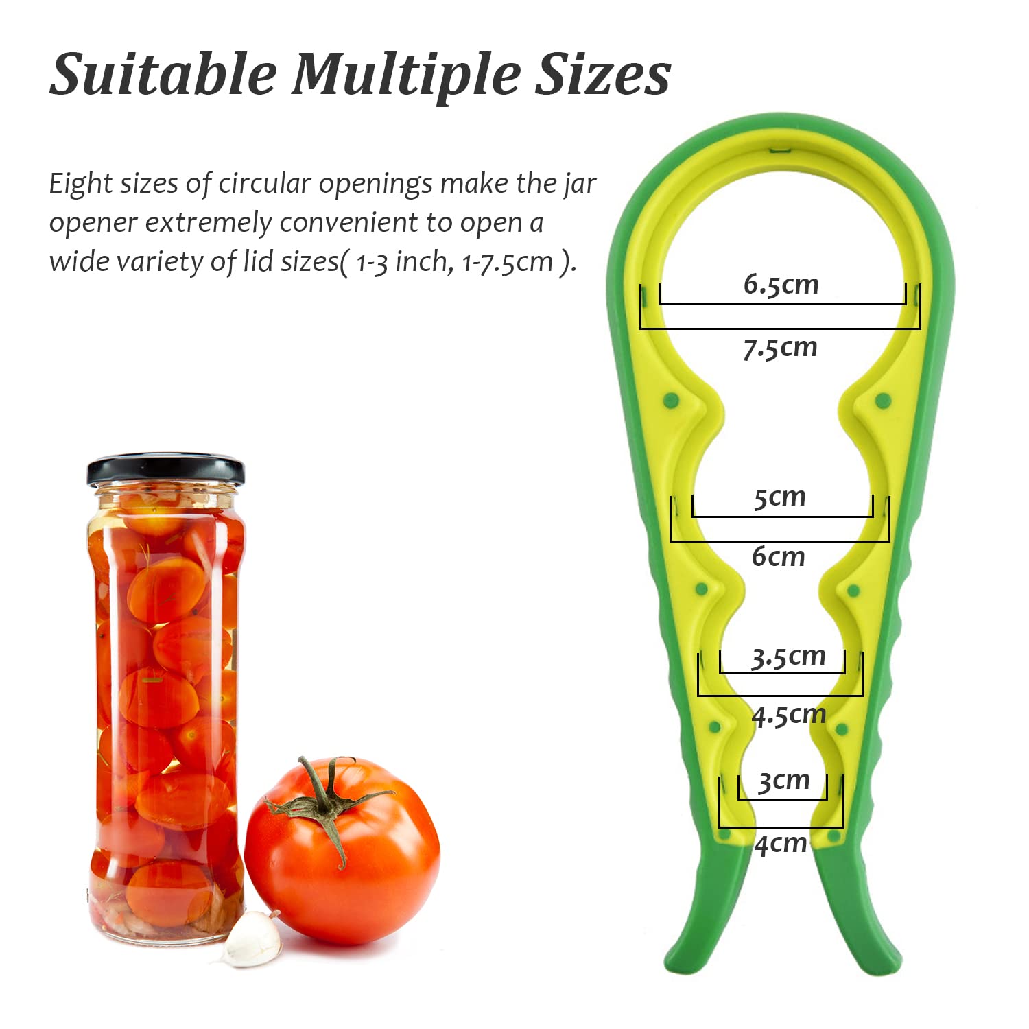 Apribarattoli Zenvaly Multifunzione - Con Leva E Gomma, Ideale Per Anziani E Chi Ha Poca Forza - Foto 8