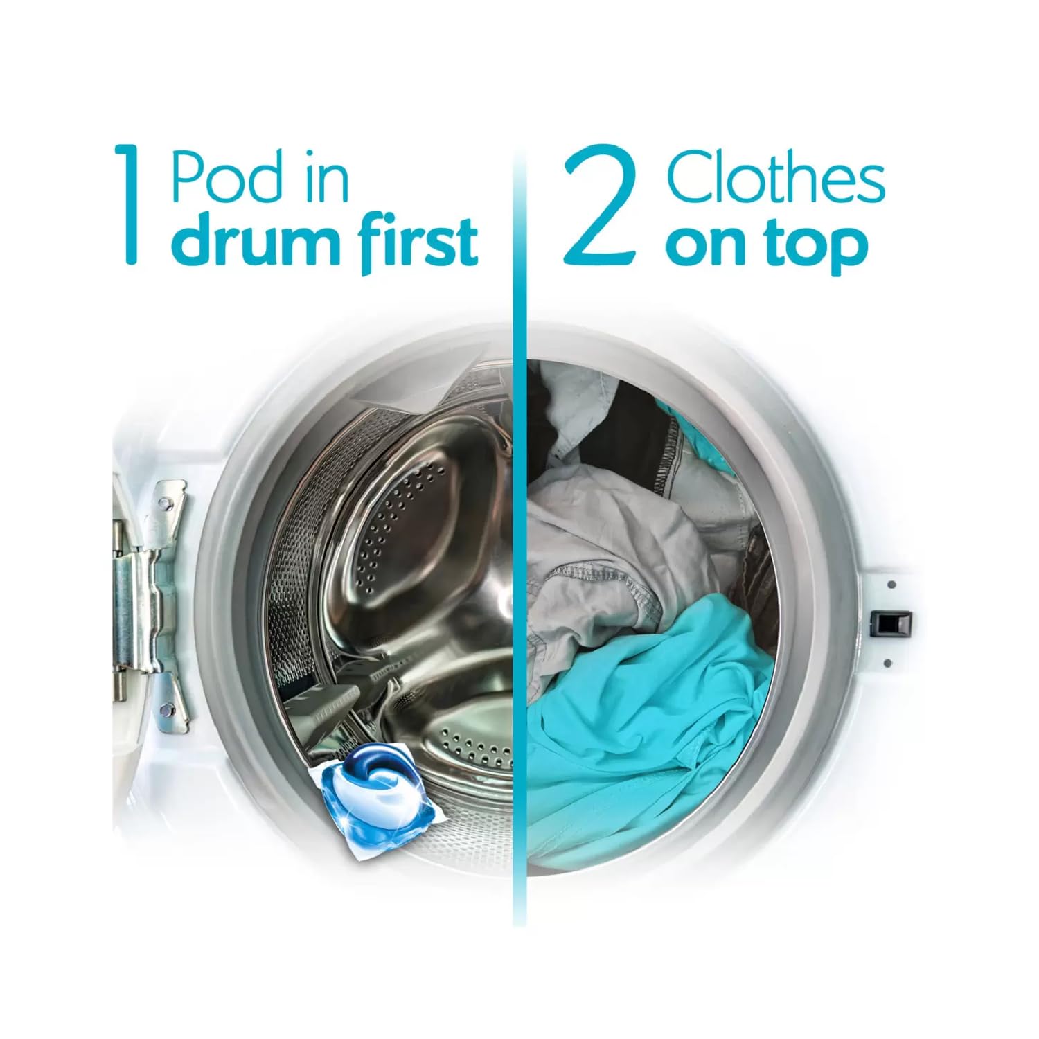 Fairy Non Bio PODS Waschflüssigkeit Waschmittel Kapseln, 70 Waschgänge, sanft reinigen Kleidung & Pflege für empfindliche Haut