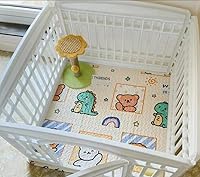 Vista 14 de Cubierta superior de malla para corralito para perros, [corralito no incluido] Se adapta a corralitos de mascotas de 36 pulgadas con 4 paneles