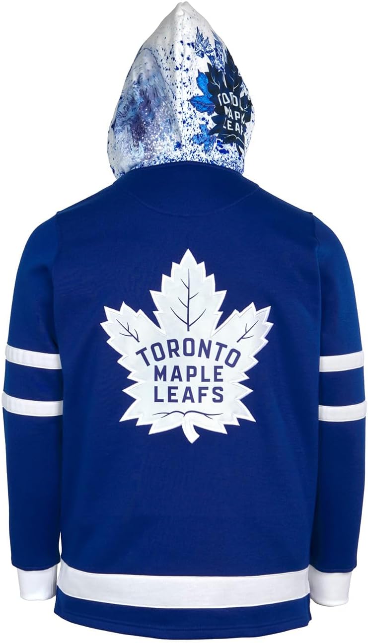 NHL Unisex-Adult Lace-Up Hoodie, Unisex Hockey Sweatshirt, NHL Officially Licensed Gear, Recycled Fabrics - Image 6