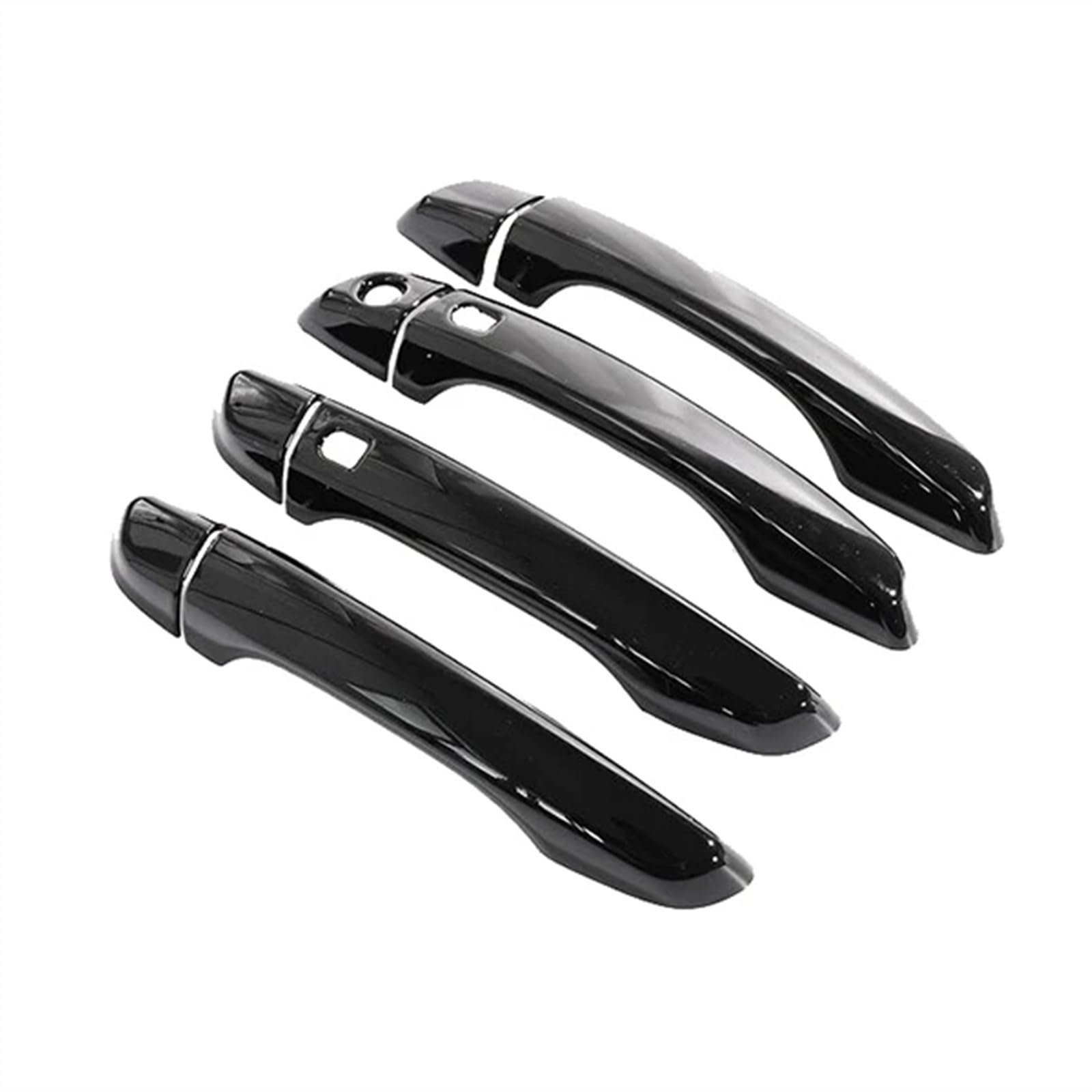 Lzbzhb 4Handle 2 Buttons Car Exterior Outsidedoor Handle Car Side Door Handle Exterior Accessories For Citroen For C3 For Aircross 2017 2018 2019 2020(4Handle 2 Buttons)