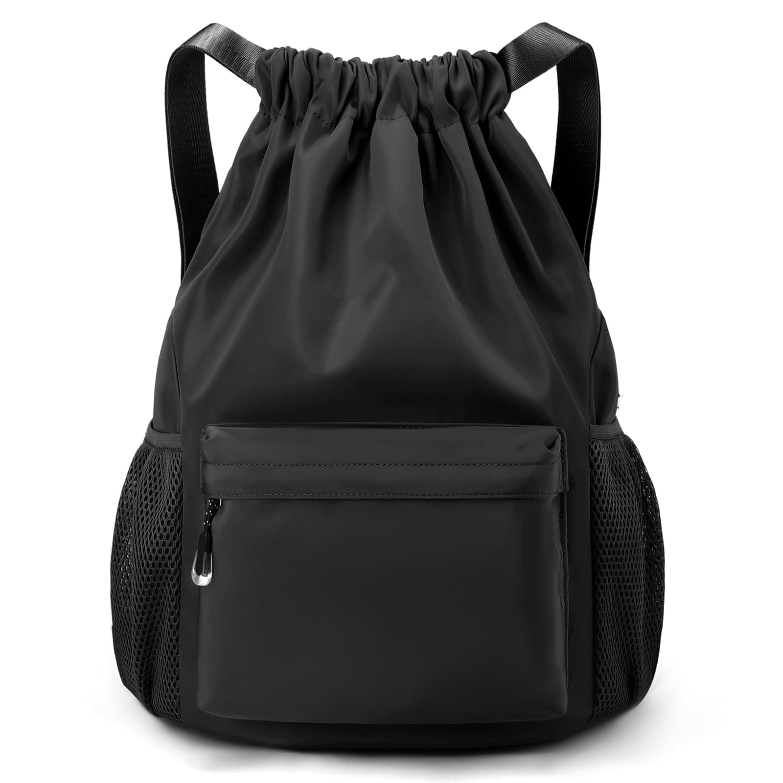 Mochila Deportiva, 1 Mochila Cuerdas Impermeable, Negro, L, Unisex, Viaje, Ocio, 20L, Ligero, Impermeable