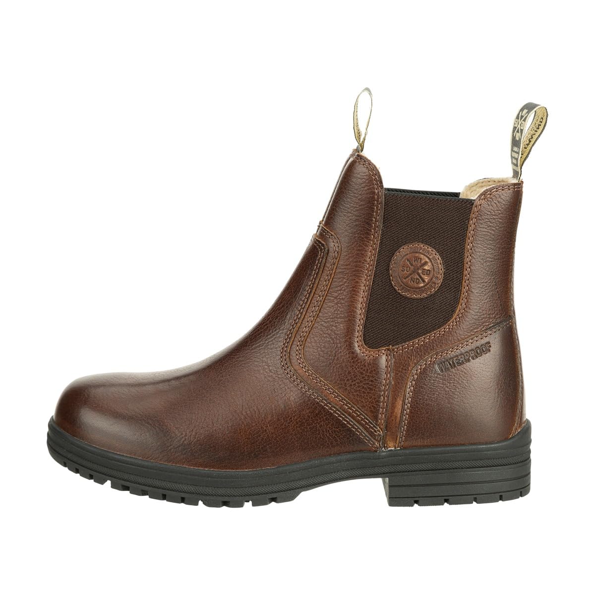 SUEDWIND© Winter-REIT-Stiefelette »Amaron Chelsea Wool WP« | Nubuk Leder | Gefütterte Wolle | Waterproof | Outdoor Boots | Stall, Reiten