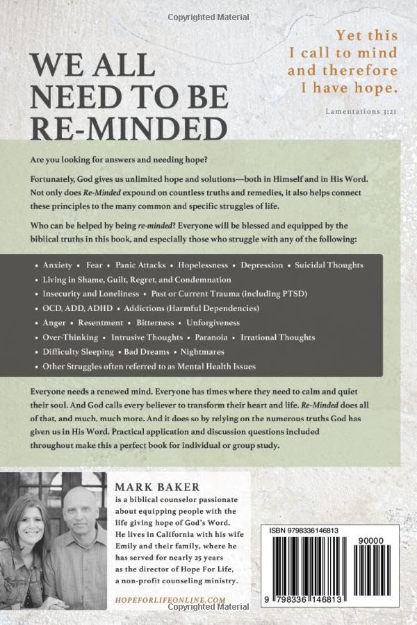 Re-Minded: How To Renew Your Mind, Quiet Your Soul, and Transform Your Life - Image 2