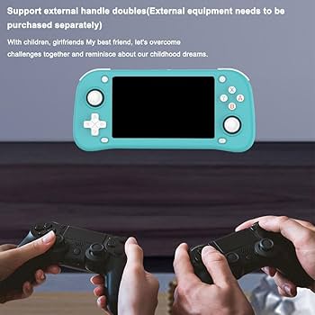 OEMG XF43 中華ゲーム機　4.3インチ　レトロゲーム　グレーカラー Amazon.com: XF43 Retro Handheld Game Console, 64G TF Card